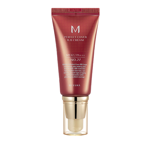 (Missha) M Perfect Cover B.B Cream, SPF 42 PA+++  50ML